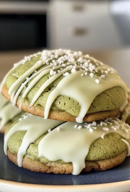 White Chocolate Matcha Mint Cookies
