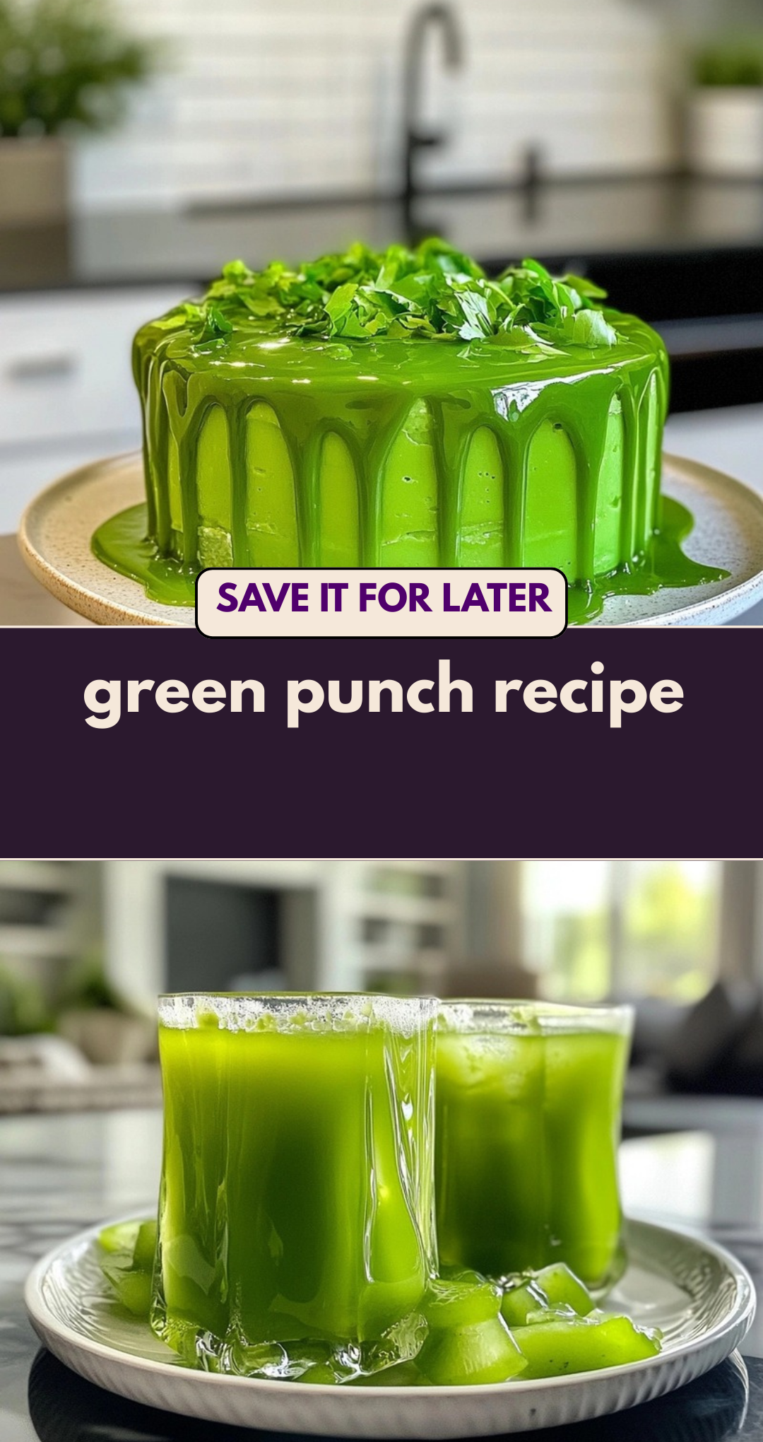 green punch recipe