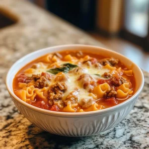 Lasagna Soup