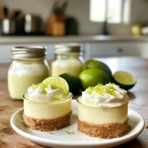 Key Lime Pie Jars