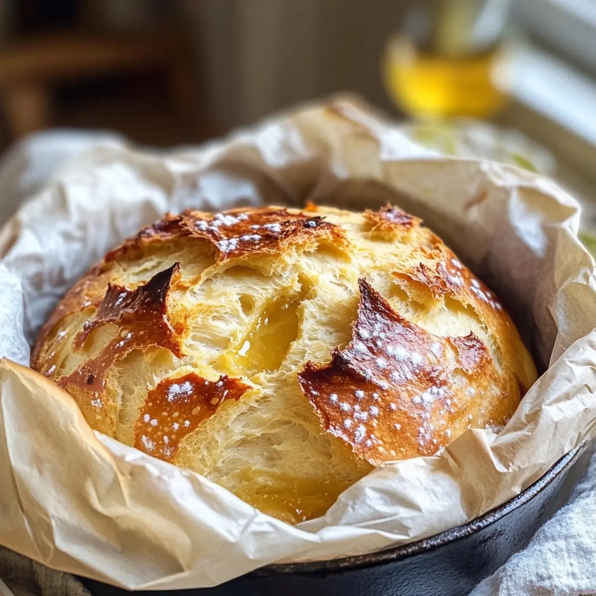 Dutch oven no knead bread