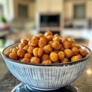 Honey Roasted Chickpeas