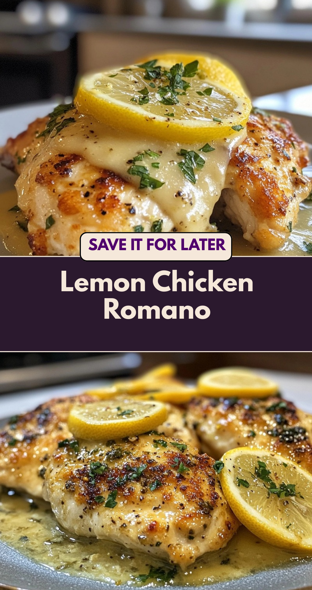Lemon Chicken Romano