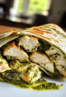 Pesto Chicken Wrap