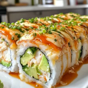 Sushi Bake with Crab and Avocado Recipe