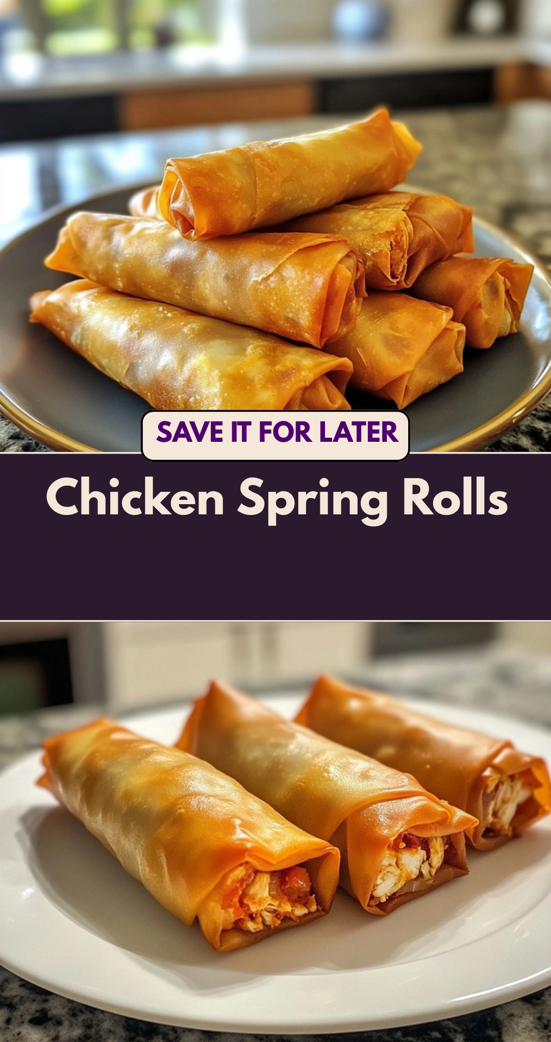 Chicken Spring Rolls