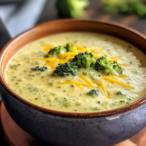 Keto Creamy Broccoli Cheddar Soup
