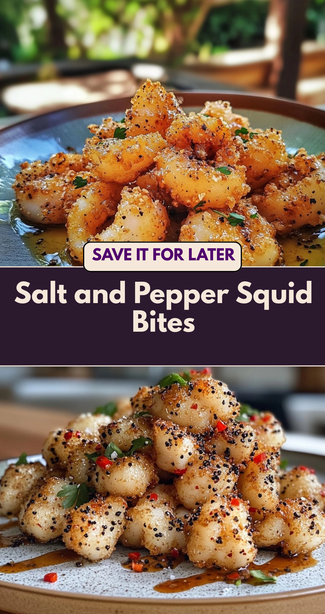 Salt and Pepper Squid Bites