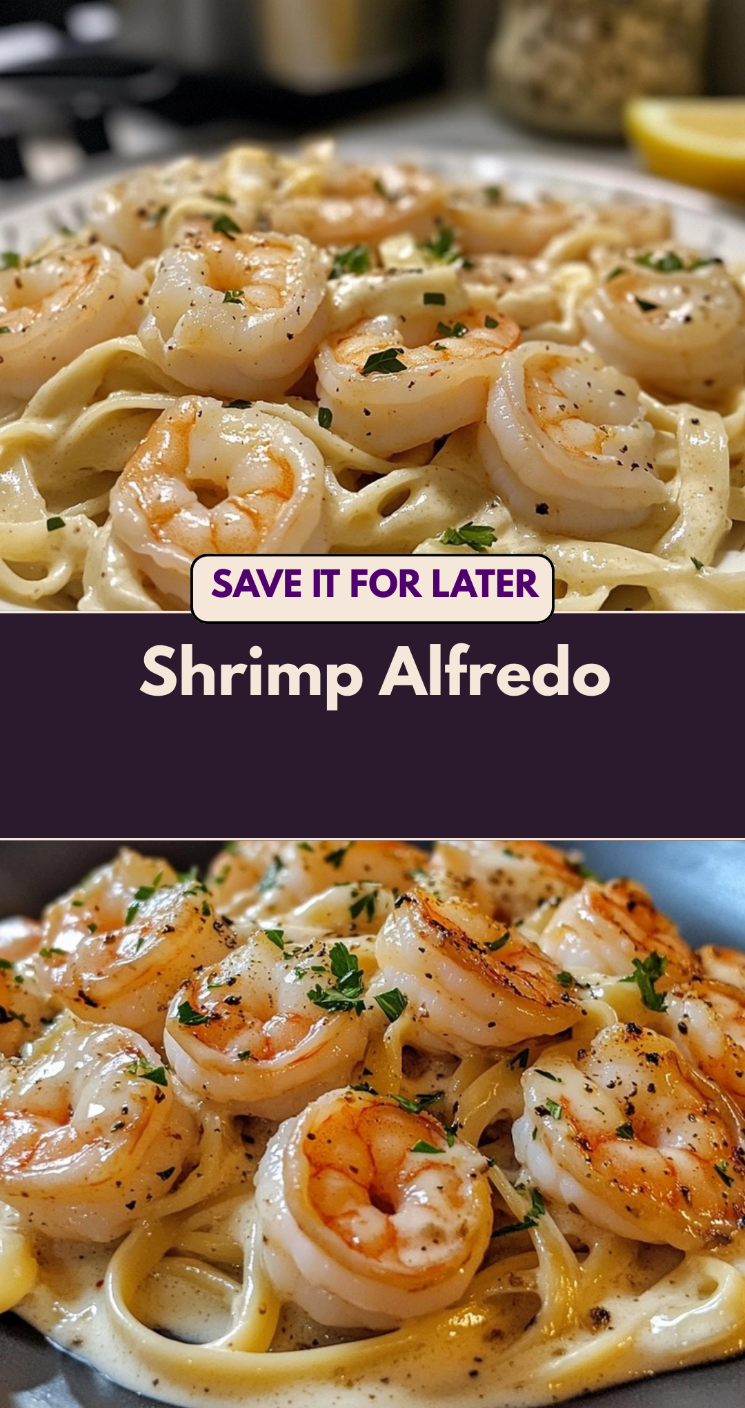 Shrimp Alfredo