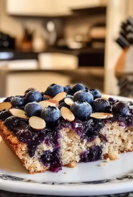 Blueberry Almond Breakfast Cake