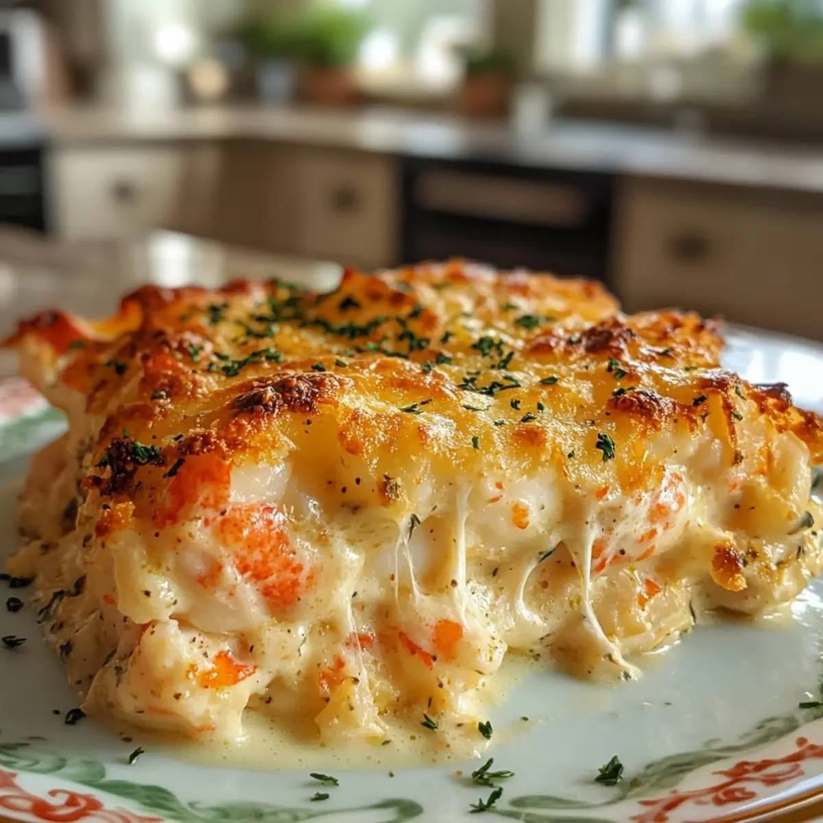 Creamy Lobster Thermidor Bake