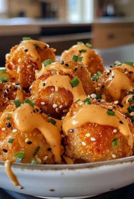 Crispy Bang Bang Salmon Bites Bowls