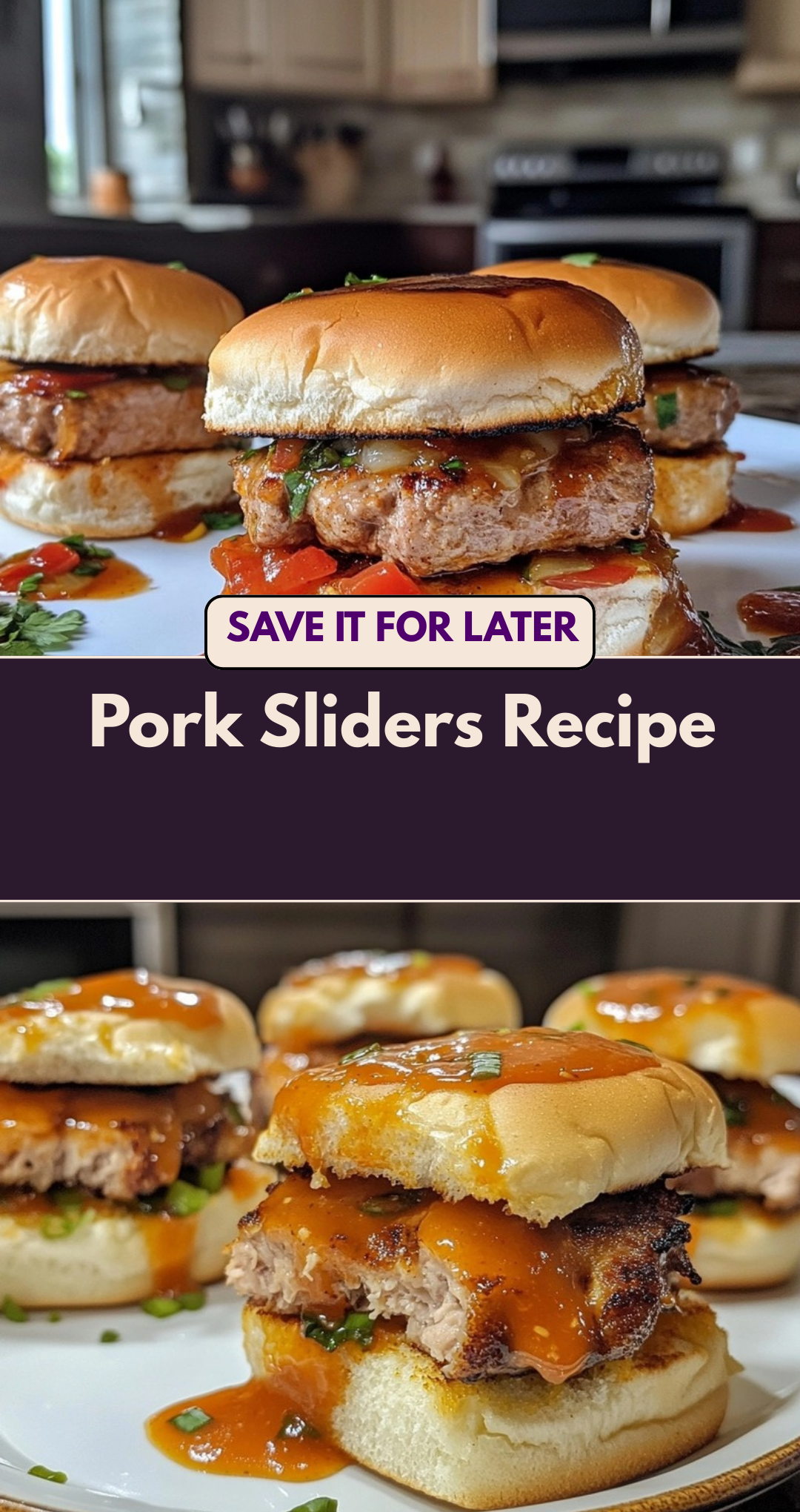 Pork Sliders Recipe