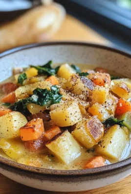 Rustic Roasted Winter Vegetable Chowder