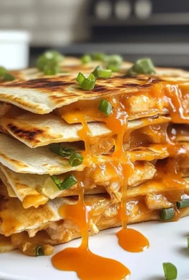 Cheesy Hot Honey Chicken Quesadillas