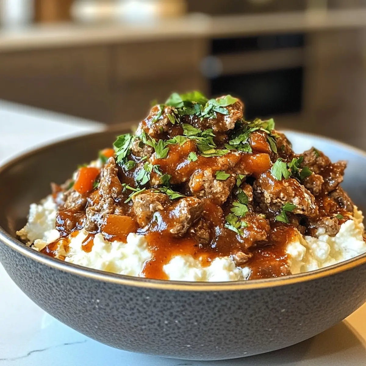 Meal Prep Cottage Cheese Beef Bowl