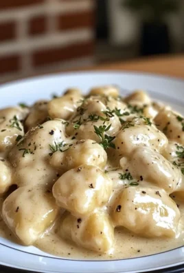 Creamy Garlic Chicken Gnocchi