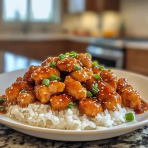 Sweet and Spicy Mongolian Chicken