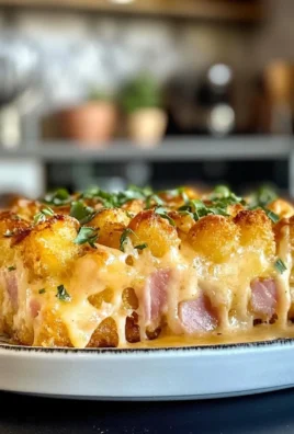 Ham Tater Tot Bake