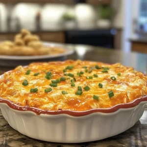 Baked Buffalo Chicken Dip