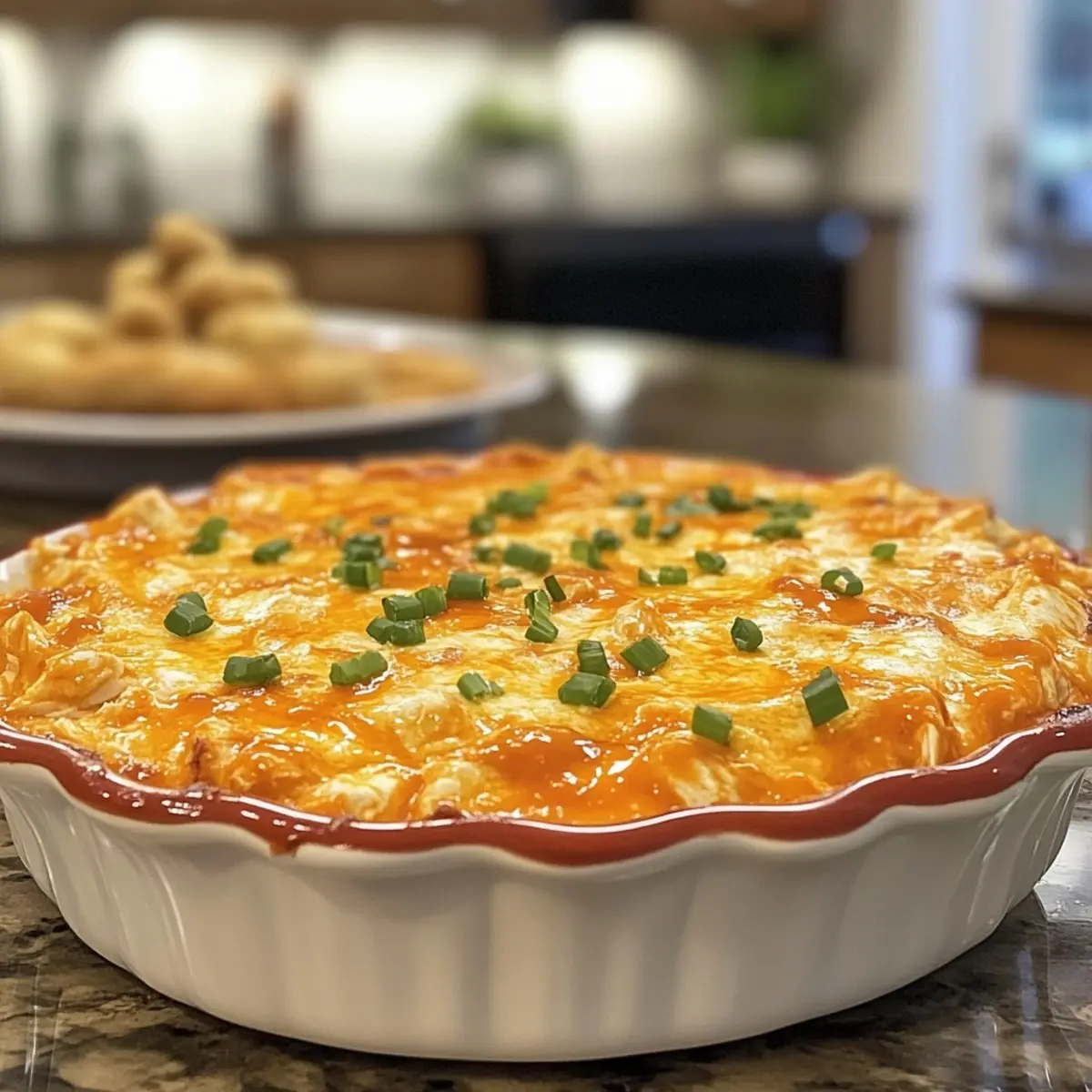 Baked Buffalo Chicken Dip