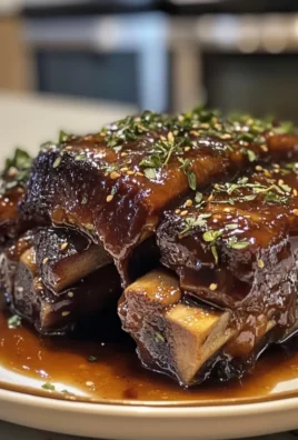 red wine braised short ribs