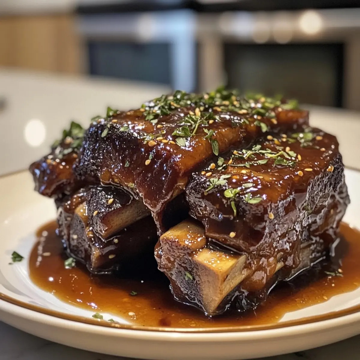 red wine braised short ribs