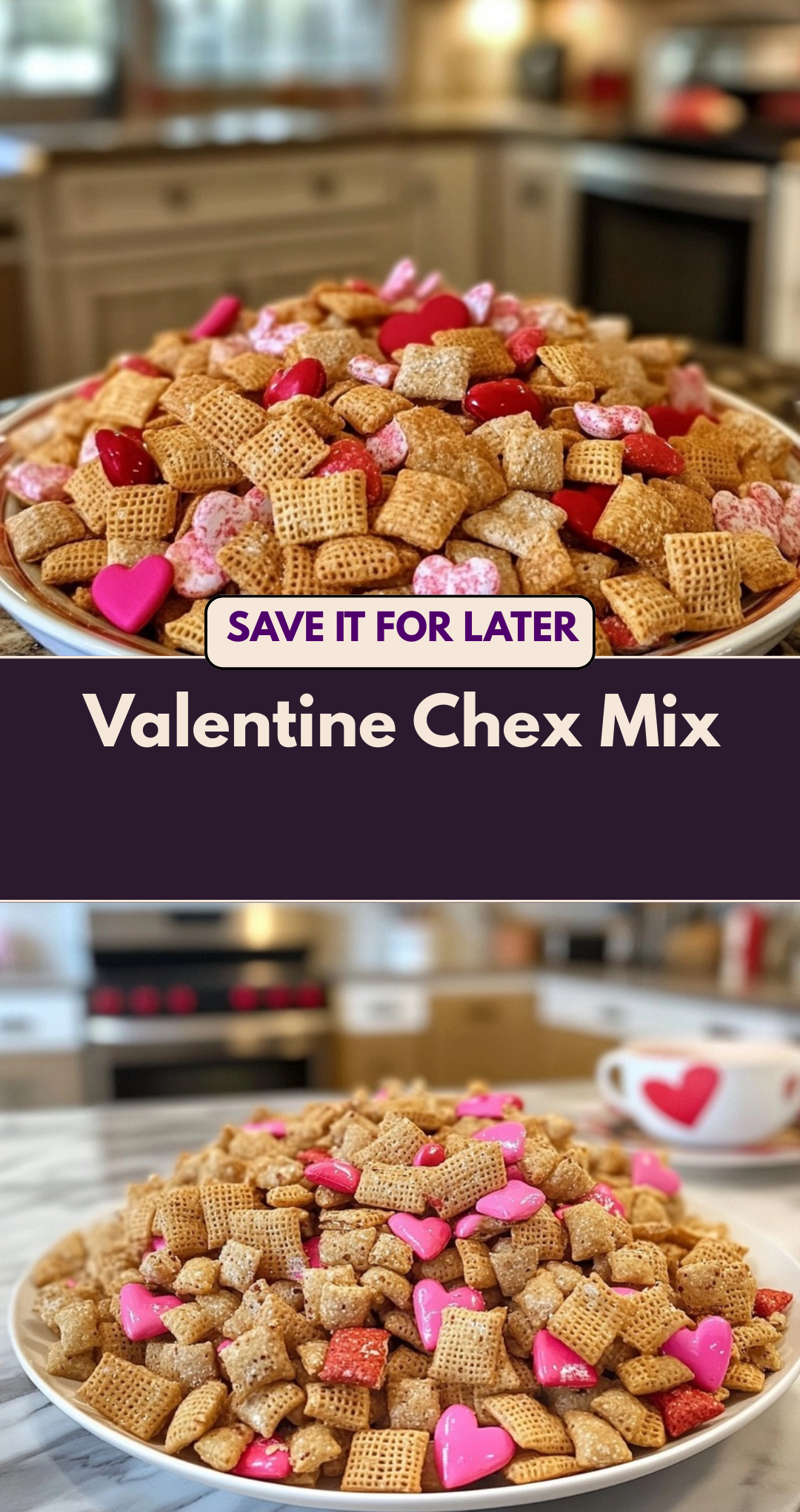 Valentine Chex Mix