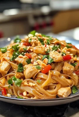 Thai Peanut Chicken Noodles
