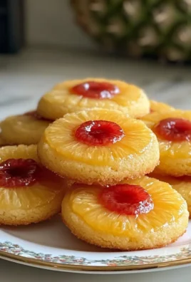 Pineapple Upside Down Sugar Cookies