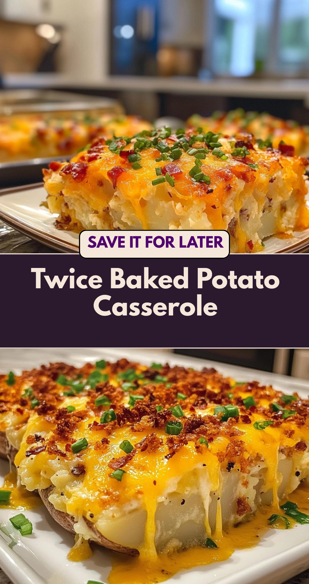 Twice Baked Potato Casserole