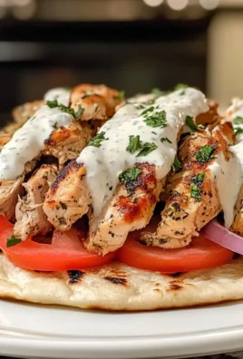 Greek Chicken Gyros