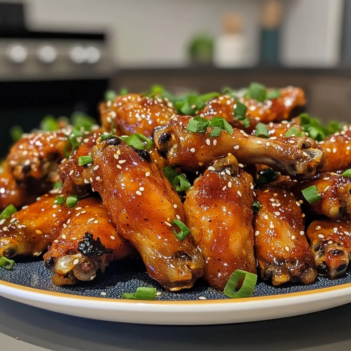 Gochujang Honey Garlic Wings