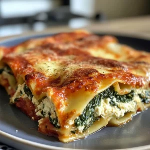 Baked Ricotta Spinach Cannelloni