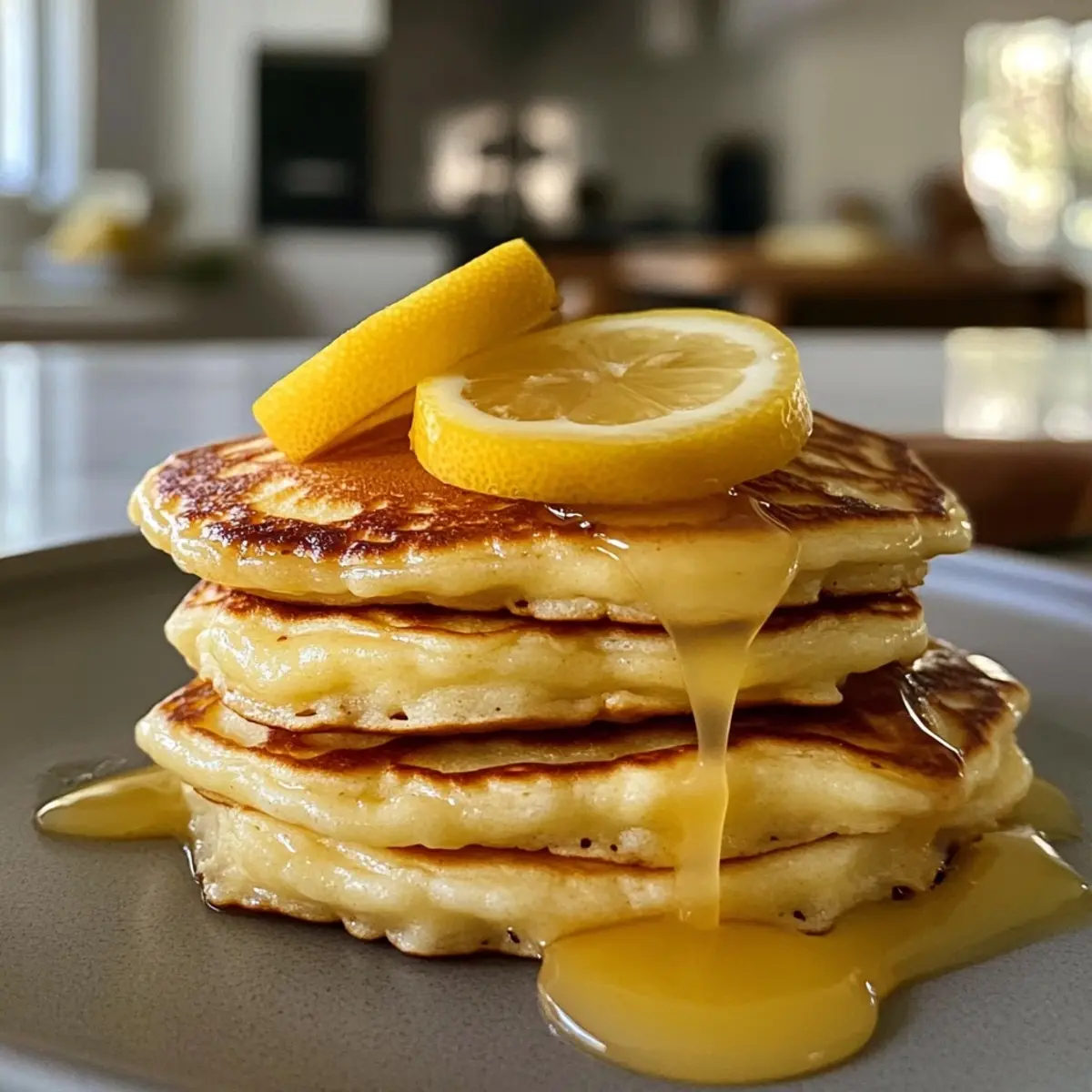 Spring Lemon Ricotta Pancakes