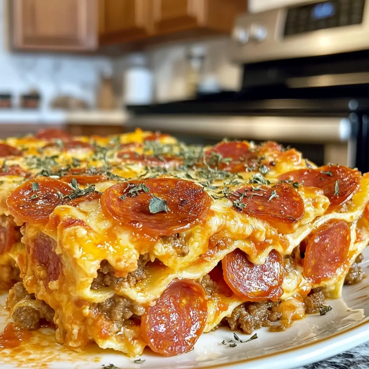 Pizza Casserole