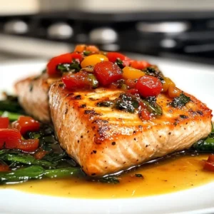 Tuscan Salmon Recipe