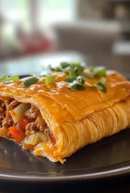 Crescent Roll Taco Bake