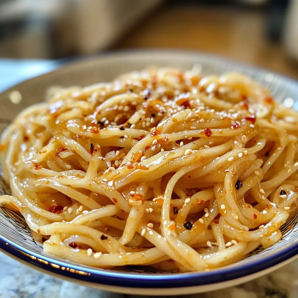 Garlic Chili Oil Noodles