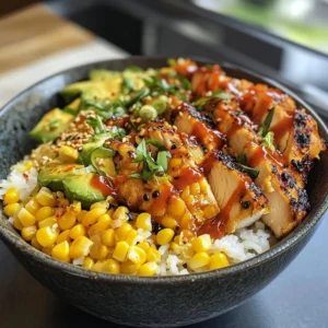 Street Corn Chicken Bowl