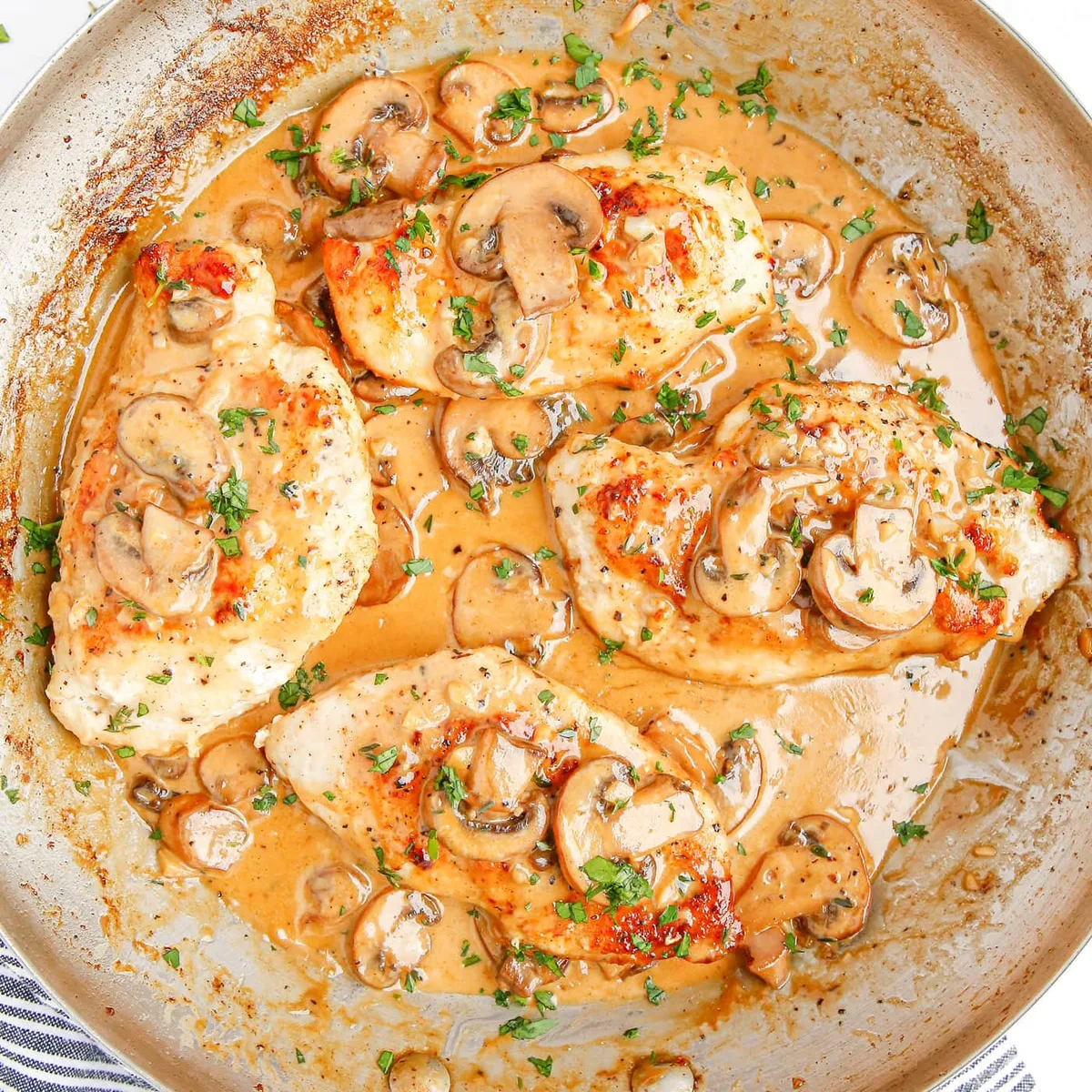 Classic Chicken Marsala