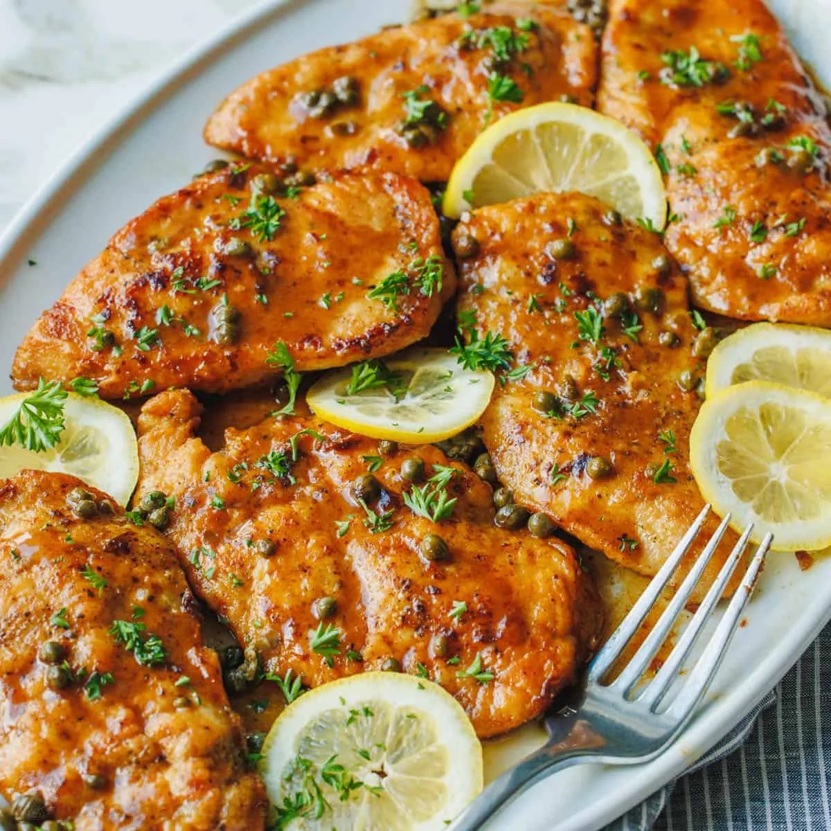 One-Pan Chicken Piccata