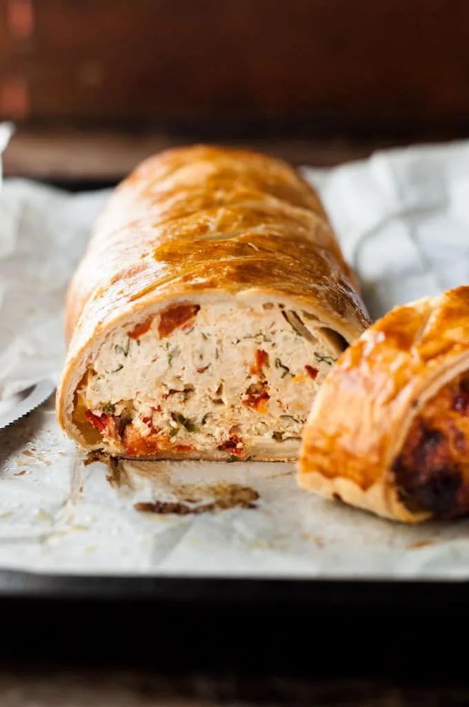 Chicken Meatloaf Wellington
