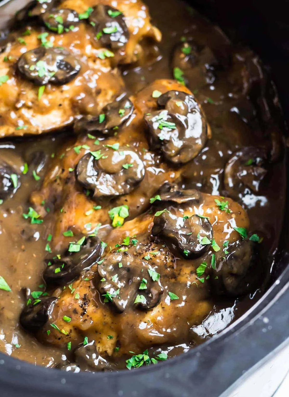 Crock Pot Chicken Marsala