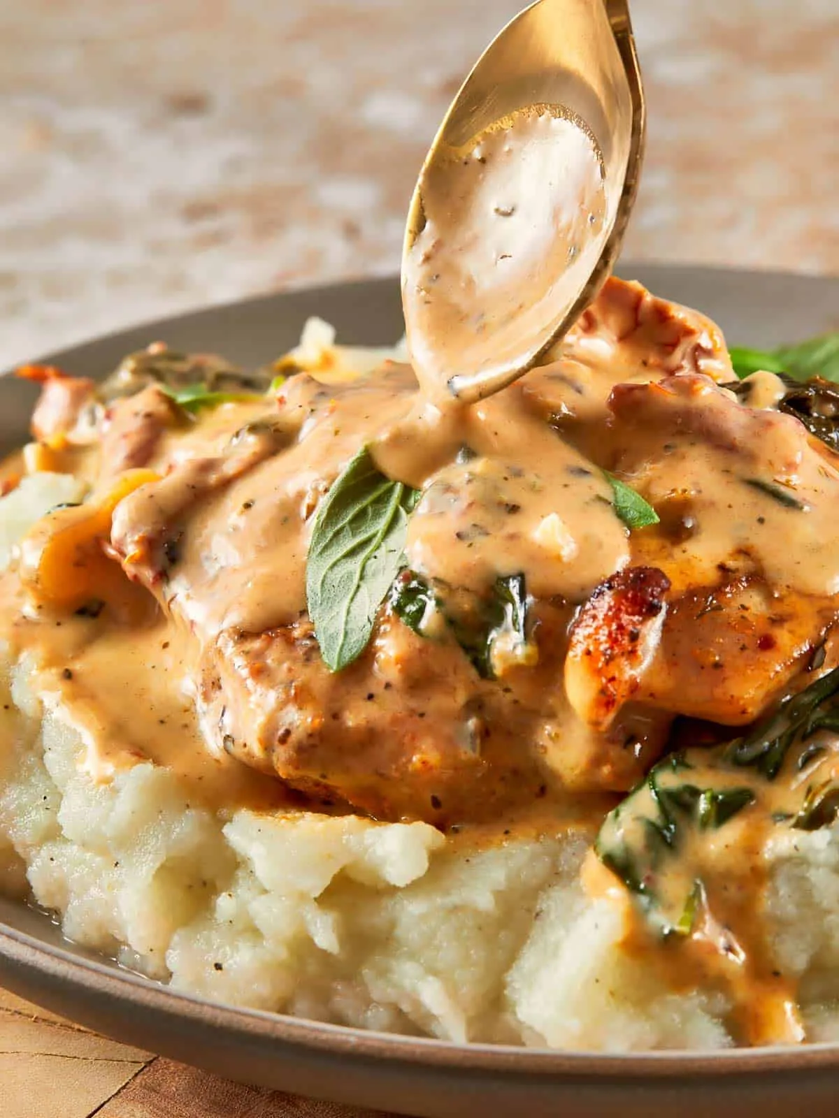 Creamy Tuscan Chicken Thighs