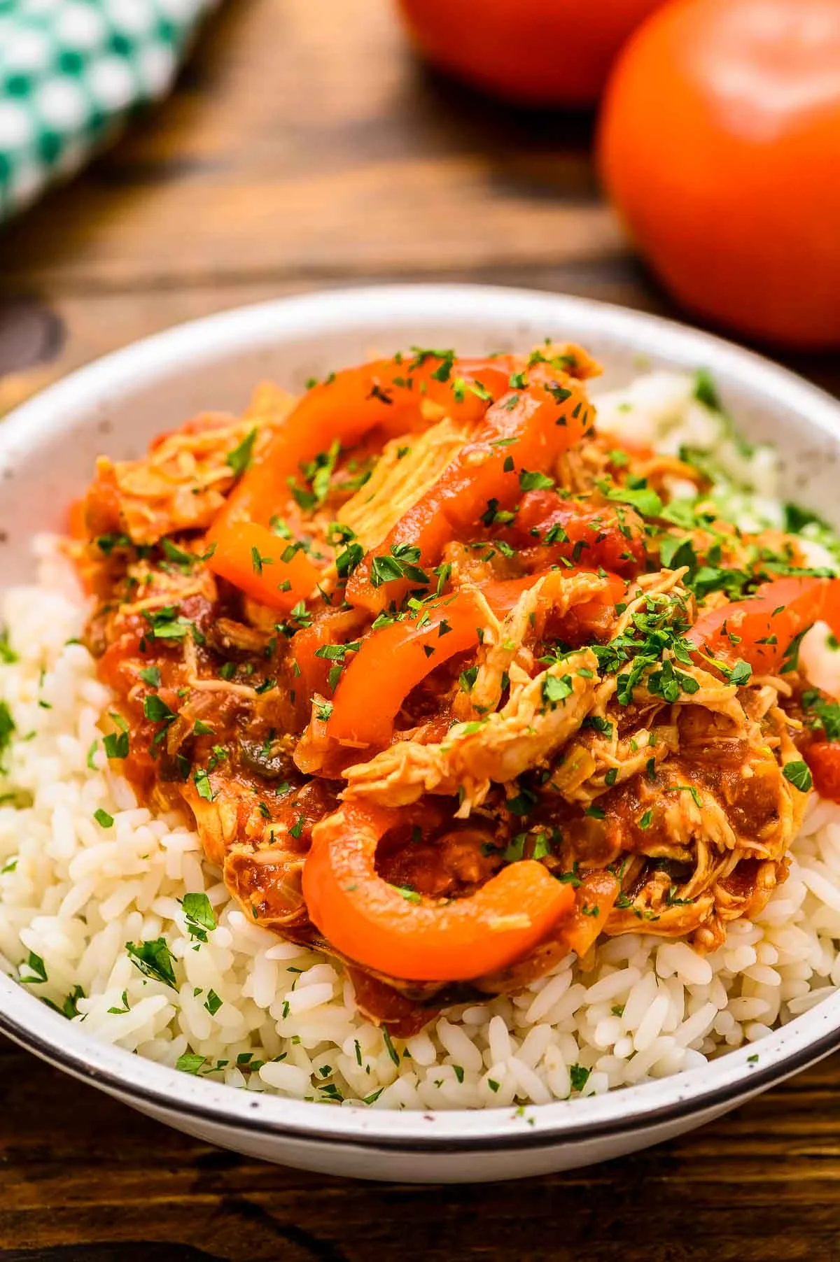 Crock Pot Chicken Cacciatore