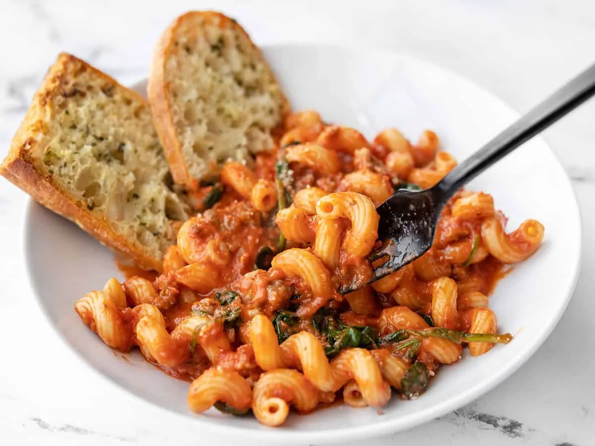 Creamy Tomato Pasta with Sausage