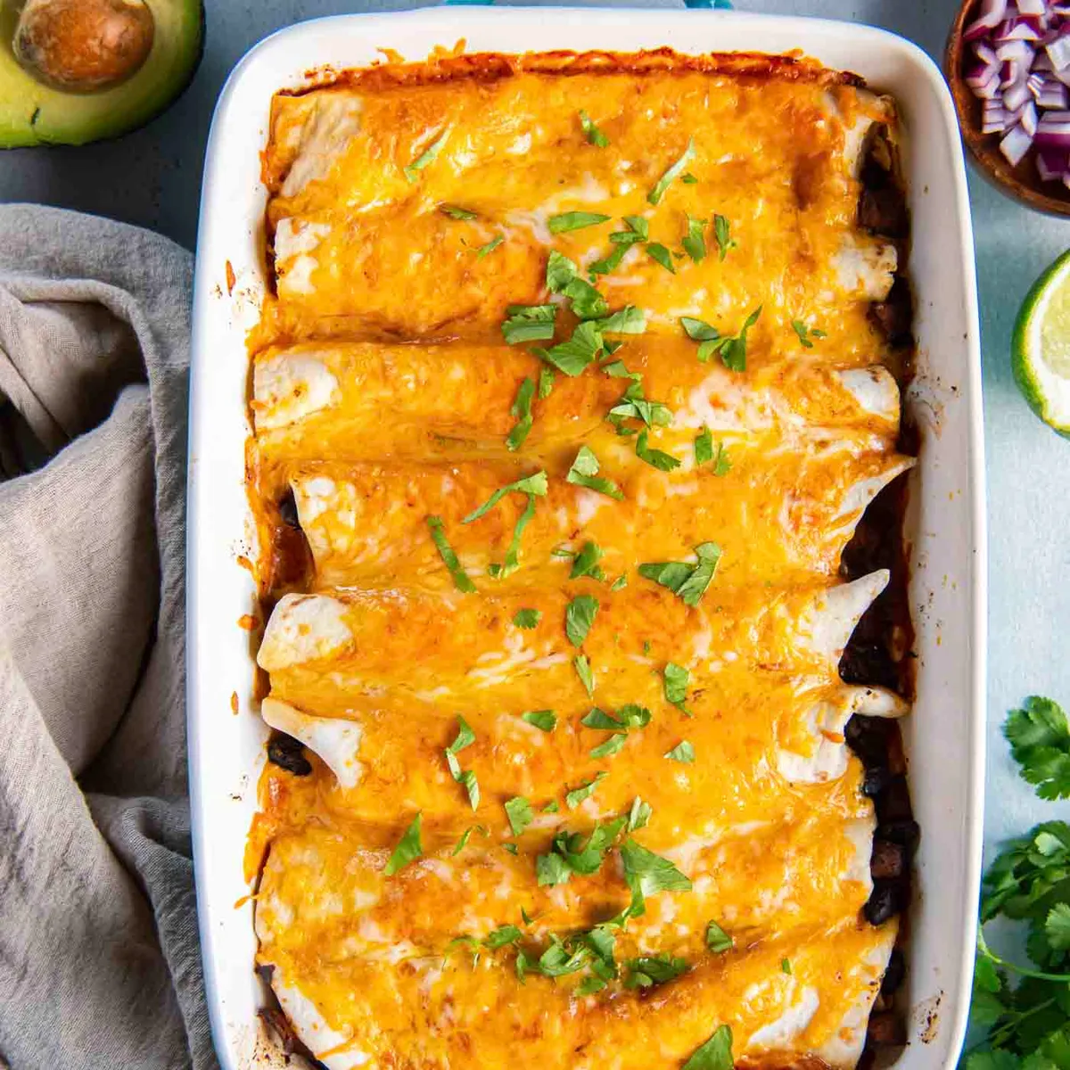 Vegetarian Enchiladas